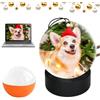 Generic Lettore video di memoria, 2,7 '' Crystal Ball Digital Photo Album -APP | Album fotografico personalizzato per matrimoni, Natale, compleanni, regalo personalizzato per animali domestici e persone