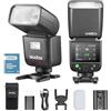 GODOX V480C TTL Flash Speedlite per Canon, V480 C GN50 HSS 1/8000s Touch Screen Flash Speedlight, 2.4G Wireless, 1.7s Tempo di riciclo, 650 Flash Full-Power, 7.2V 2200mAh Li-ion Battery