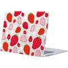 FFBOFFC Custodia Compatibile con MacBook Pro 16 Pollici 2020 2019 Rilascio Modello A2141 con Touch Bar Touch ID, Plastica Protettiva Custodia Rigida Cover Copertura, Fragola