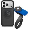 Quad Lock Supporto per telefono da manubrio anteriore per bicicletta (V3) con custodia MAG per iPhone 18 Pro