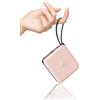 VRURC 10000mAh，for iPhone 17 16 15 Samsung Galaxy S26 S25 etc Android, | Batteria sottile da 22,5 W per iPhone 18 Pro/17 e telefoni Android serie Samsung, 10000 mAh, rosa