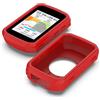 GIOPUEY Cover Compatibile con Garmin Edge 850/550, Cilicone Custodia, Ultrasottile Case Cover, Antiurto, Resistente ai Graffi - Rosso