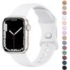 Wanme Cinturino Per Apple Watch 40mm 44mm 38mm 41mm 42mm 45mm 46mm, Cinturini Sportivo in Silicone per Apple Watch iwatch Se Ultra Series 10 9 8 7 6 5 4 3 2 1 per Donna Uomo