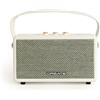 CREATE / SPEAKER RETRO/Altoparlante portatile con Bluetooth, USB e AUX bianco sporco piccolo/Design retro, fino a 5 ore di autonomia, cinghia da trasporto, 40W