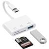 Vancle Lettore di Schede SD USB C, Adattatore Scheda da Type C a Memoria MicroSD, Lettori-Schede di Memoria, Plug and Play, Compatibile con iPhone 17/16/15 Pro Plus, Samsung S25,Xiaomi (USB C-3 in 1)
