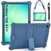 KATUMO Custodia per Samsung Galaxy Tab A11 Plus/A9 Plus, blu scuro | per A11 Plus(X230/236B) & A9 Plus(X210/X216), custodia per tablet in morbida gomma con pennino e tracolla regolabile