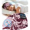 LC-dolida Cuffie per Dormire Bluetooth Fascia, Fascia per Cuffie Sportive Maschera del Sonno per le Cuffie per Donne/Uomini/Adolescenti, Fascia Musicale per Sportivo,Jogging, Yoga, Viaggio