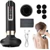 Funthy Massaggiatore Anti Cellulite 12 Programmi&4 Modalità Apparecchio di Gua Sha per uso domestico Anti Cellulite Potente Dispositivo Massaggiatore Ventosa Elettrico Anti Cellulità Scultura