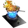 THEGA Cucina A Gas Da 5,0 KW, Piano Cottura A Gas A Bruciatore Singolo, Con Protezione Contro Lo Spegnimento Della Fiamma, Per Casa, Cucina, Giardino(NG)