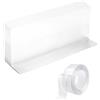 AMONENZ 10 Pezzi Divisori per Armadio Interno, 28 x 4 x 12 cm Separatori per Armadio, Trasparente Divisori per Borse, Multiuso Divisorio per Scaffali, per Armadi, Guardaroba, Cassetti