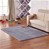 Treer 160x230cm Tappeto Salotto Moderno Pelo Corto Morbido Tappeti per Soggiorno Tappeti per Interni Ultra Morbidi Tappeti,Adatto per Divano Camera da Letto Home Decor (160x230cm,Grigio Argento)