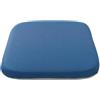 XIEMINLE Cuscini per sedia da pranzo con legacci, in memory foam, per cucina, interni ed esterni, morbido, antiscivolo, quadrato, per ufficio, giardino, patio (35 x 35 x 4 cm, blu scuro)
