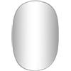 vidaXL Specchio da Parete Argento 60x40 cm