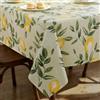 HAGOT Tovaglia Rettangolare, Impermeabile e Antimacchia, Lavabile in Lavatrice, Ideale per Pranzi, Matrimoni, Feste e Picnic, 140 x 180 cm