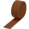 QUARKZMAN Fasce Elastiche per Cucito 4cm 5 Iarde/15 Piedi Marrone Bobina Elastica ad Alta Elasticità per Parrucche, Cintura, Pantaloni