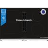 Bosch Serie 4 PVS831B16E Piano con cappa integrata 80 cm CombInduction Nero Classe B GARANZIA ITALIA