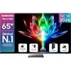 Samsung 65 MRE65R95HATXZT Micro RGB 4K Glare Free Smart TV Vision AI 2026 | Micro RGB Precision Color, HDR10+, Motion Xcelerator 165Hz, Dolby Atmos, Alexa Built-in, pacchetto intrattenimento