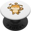 Dibba Designs Dogecoin Inu Shiba Miner Trader Investitore Valuta Digitale PopSockets PopGrip Adesivo