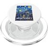 Monterrey Skyline Monterrey Messico PopSockets PopGrip per MagSafe
