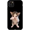 Funny Silly Cat Memes by The Meme Factor Custodia per iPhone 11 Pro Max Divertente Scuba Cat Meme