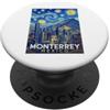 Monterrey Skyline Monterrey Messico PopSockets PopGrip Adesivo