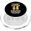 Sassy Duck Family Quotes For Moms And Da I Told My Daughter To Watch Her Attitude Parenting Humor Pun PopSockets PopGrip per MagSafe