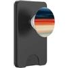 generic Grafica astratta di orizzonte oceano tramonto costiero PopSockets PopWallet per MagSafe