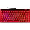 Asus Tastiera da gioco Asus Rog Falchion Ace 75 HE NX HFX V2 OLed 8000Hz Usb 2.0 tipo-C a tipo-A Rosso [90MP047H-BKDA60]