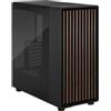 Fractal Design Case per PC Fractal Design North XL, Charcoal Black TG Dark, E-ATX, FD-C-NOR1X-02, 3 ventole da 140 mm