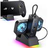 OEM Stazione di docking 7-in-1 per dispositivi portatili, con sistema di raffreddamento RGB e supporto HDMI 4K a 120Hz