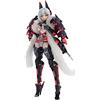 OEM Action figure Raksha, volpe rossa, Sekiko, 18 cm, scala 1:10, accessori inclusi