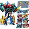 OEM Robot 4-in-1, altezza 41 cm, si trasforma in veicoli e dinosauri, adatto a bambini dai 5 anni in su