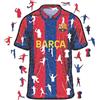 OEM Maglietta "Holzpuzzle Barcelona", puzzle da 500 pezzi, realizzata in legno sostenibile, taglia L