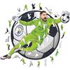 OEM Puzzle in legno, 500 pezzi, Manchester City, Donnarumma, prodotto sostenibile
