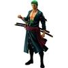 OEM Figura statica di Roronoa Zoro, altezza 25 cm, in plastica, multicolore