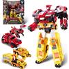 OEM Robot trasformatore Raptor-Tron, 3-in-1, 28 cm, adatto ai bambini dai 8 anni in su