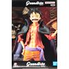 OEM Figurina Grandista di Monkey D. Luffy, personaggio di One Piece, colore nero, altezza 27 cm