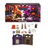 OEM Set gioco Castello Grayskull e Montagna del Serpente, larghezza 68 cm, figura di Skeletor, trono