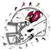 OEM Puzzle in legno con il logo della squadra di football americano Arizona Cardinals, 500 pezzi, prodotto sostenibile