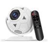 Merkloos Proiettore mini portatile - Supporto 4K - Design calcio 360° - Wi-Fi 6 e Bluetooth 5.4 - 200 ANSI lumen