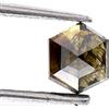 Sparkling Fancy Diamonds Diamante Naturale Esagonale Mix Giallo Marrone 0.30 TCW