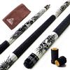 CUESOUL Rockin Serie 57 "21 oz Maple Pool Cue Stick Set con Joint Protector/Albero Protector e Cue tovagliolo
