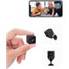 aobo Telecamera Nascosta 4K HD Mini Telecamera Wifi Interno | Videocamera Sorveglianza Senza Fili Microcamere Spia Batteria Lunga Durata Spy Cam Per Bambini/Casa/Auto