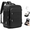 VENATIN Zaino Ryanair 40x30x20 Sottovuoto con pompa Zaino da Viaggio 40x20x25 Wizzair Bagaglio a Mano Donna Uomo Borse da Cabina 45x36x20 Easyjet impermeabile Zaino Casual Laptop da 14 Pollici