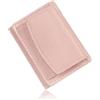 Aucuu Portafoglio Donna Piccolo in Pelle, Portamonete in Pelle, Portafogli da Donna Corto Pieghevole, Porta Carte di Credito, con Scomparti Multipli per Cart
