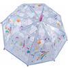 Floss & Rock Ombrello Fantasy Trasparente Cambia Colore, Altezza 66 cm, Giorni di Pioggia
