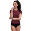 Prisco Maglia Intima Donna Manica Corta Girocollo Cashmere Ultralight | maglietta a maniche corte sottogiacca, sottile e calda sotto camicia e maglione; tubolare seamless, niente segni sui fianchi