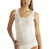 VAJOLET BY SELINA Canottiera Donna Intimo in Misto Lana SL5939 Spalla Larga VAJOLET Selina Misure 3-4-5-6-7 Bianco E Nero