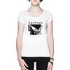 Capzy Bauhaus - Bat Wings - Bela Lugosis Dead Nero Donna Maglietta Black Women's T-Shirt Tee