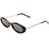 Le Specs MAGNIFIQUE BLACK LSP2202529 - Occhiali da sole da donna con montatura ovale ad alta protezione UV